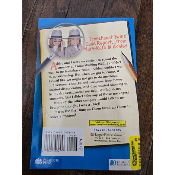 Vintage The New Adventures of Mary-kate & Ashley The Case of the Summer Camp Cap - Picture 6 of 7